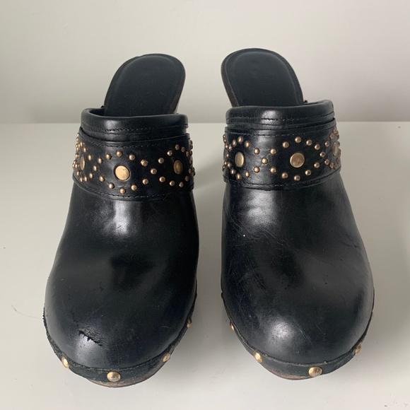Michael Kors Studded High Heel Clogs - Picture 2 of 4